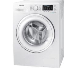SAMSUNG ecobubble WW80J5555DW 8 kg 1200 Spin Washing Machine - White